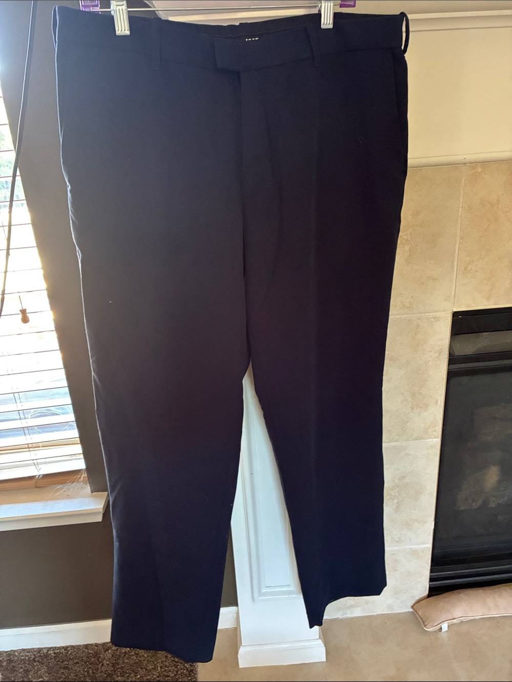 Classic Mens blue Izod Dress Pants sz 36.  MA